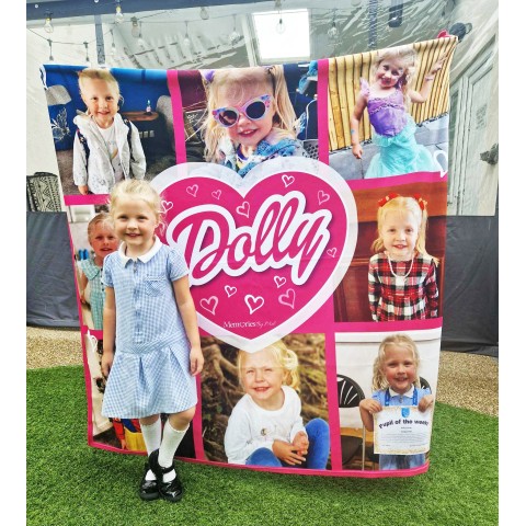 Barbie Photo Blanket