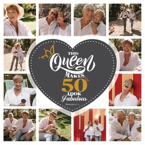 50 & Fabulous Photo Blanket