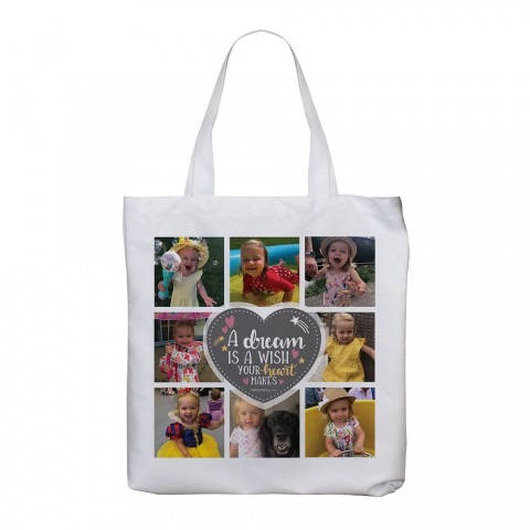 A Dream Is A Wish Your Heart Makes Photo Tote Bag