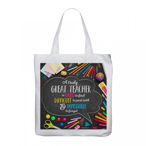 A Truly Great Teacher Photo Tote Bag