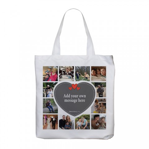 Add Your Own Message Tote Bag (12 Photos)