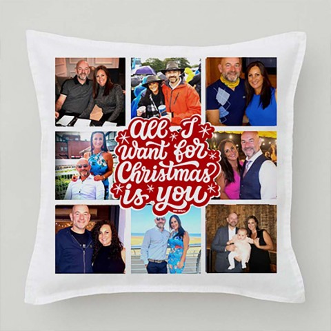 All I Want For Xmas Photo Cushion