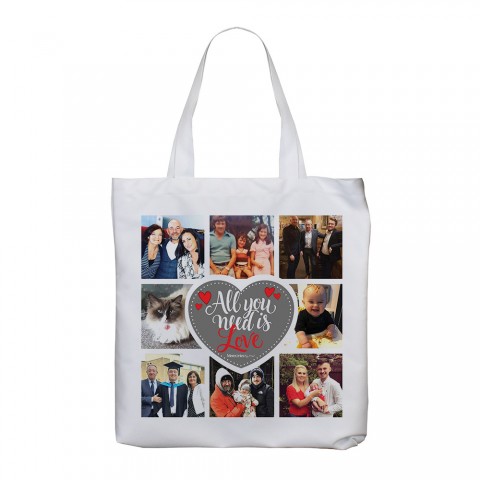 All You Need Is Love Photo Tote Bag