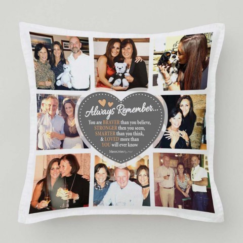 Always Remember Photo Cushion