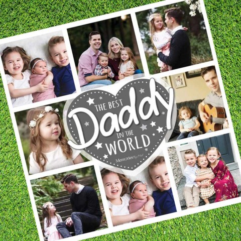 Best Daddy Photo Blanket