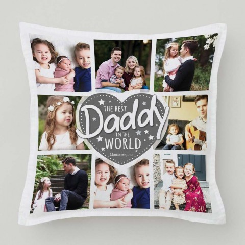 Best Daddy Photo Cushion