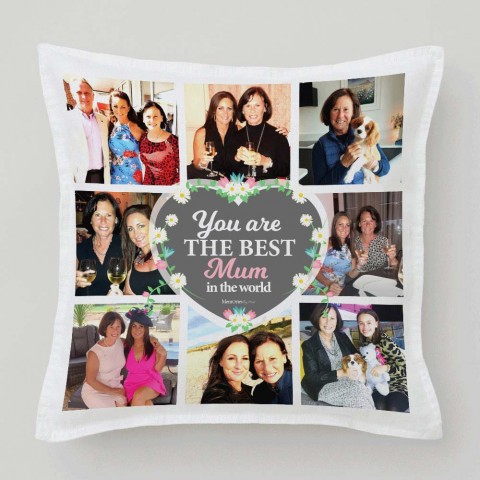 Best Mum In The World Photo Cushion 