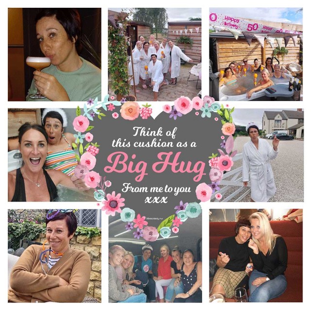 Big Hug Photo Cushion