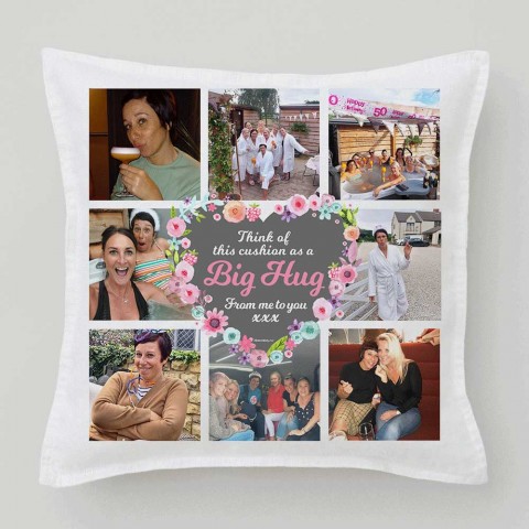 Big Hug Photo Cushion