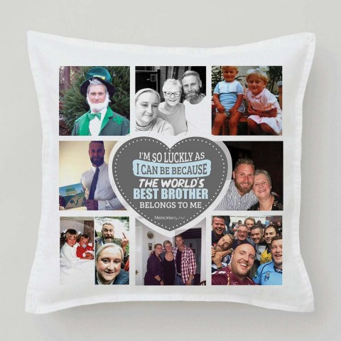 Best Brother Photo Cushion 