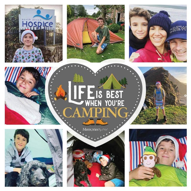 Camping Photo Blanket