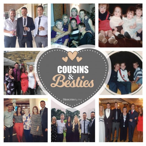 Cousins Bestie Photo Cushion