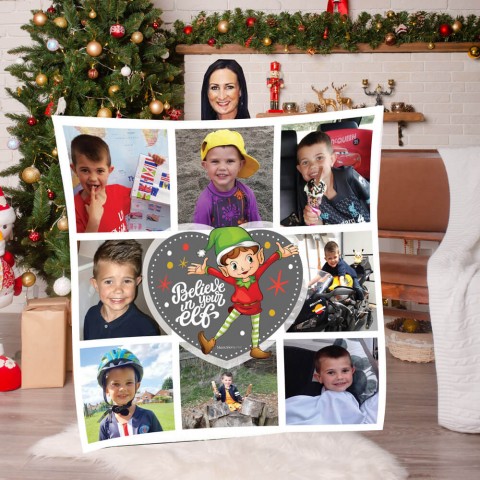 Believe In Your Elf Photo Blanket