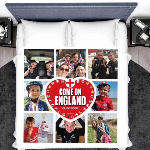Come On England Photo Blanket