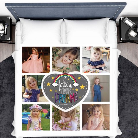 Follow Your Dreams Photo Blanket