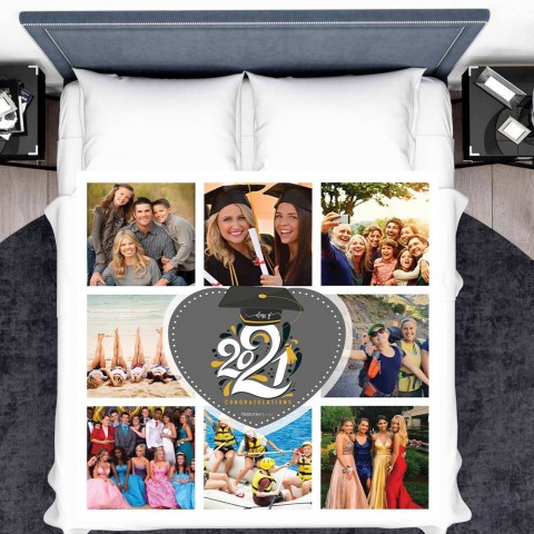 Graduation Photo Blanket