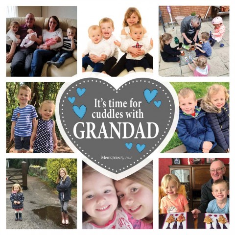 Grandad Photo Blanket 