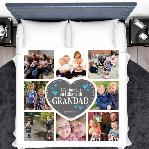 Grandad Photo Blanket 