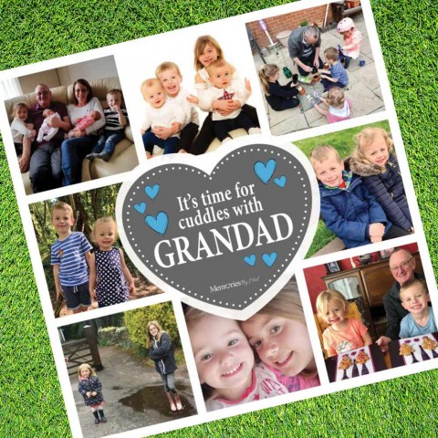 Grandad Photo Blanket 