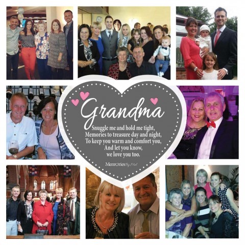 Grandma Photo Blanket 