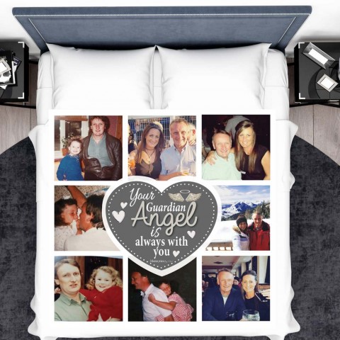 Guardian Angel Photo Blanket 