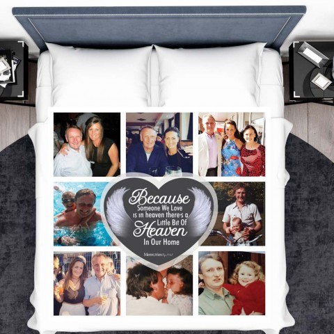 In Memory Photo Blanket