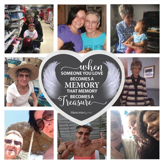 In Memory Treasure Photo Blanket