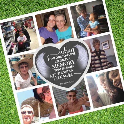 In Memory Treasure Photo Blanket