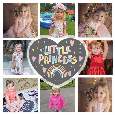 Little Princess Photo Blanket 