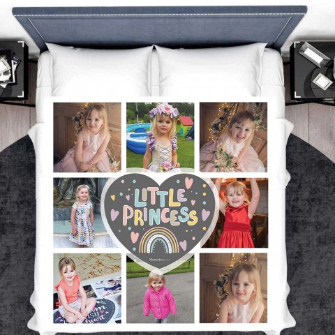 Little Princess Photo Blanket 