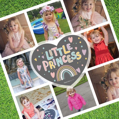 Little Princess Photo Blanket 