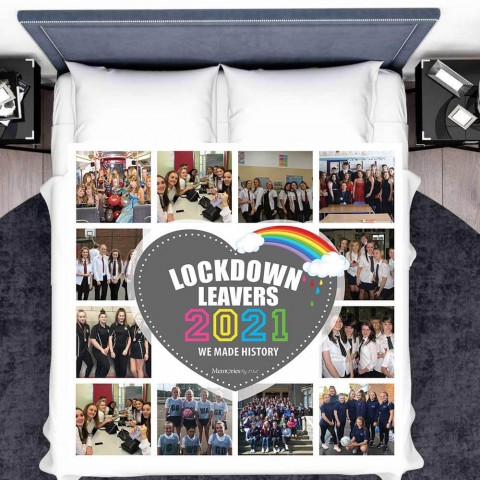 Lockdown Leavers Photo Blanket (12 Photos)
