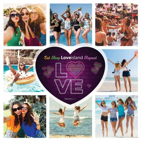 Love Island Photo Blanket