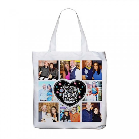 Love You To The Moon And Back Photo Tote Bag