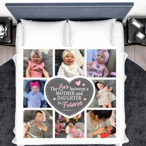 Mother & Daughter Photo Blanket