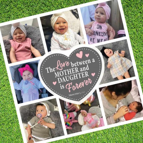 Mother & Daughter Photo Blanket