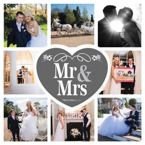 Mr & Mrs Photo Blanket