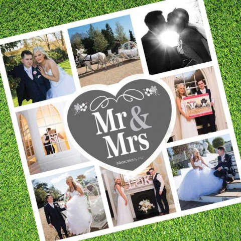 Mr & Mrs Photo Blanket