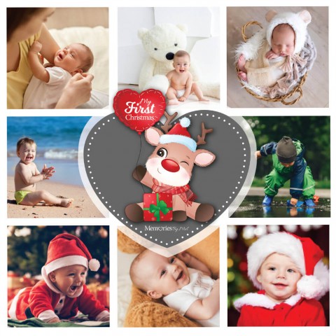 My First Xmas Photo Blanket