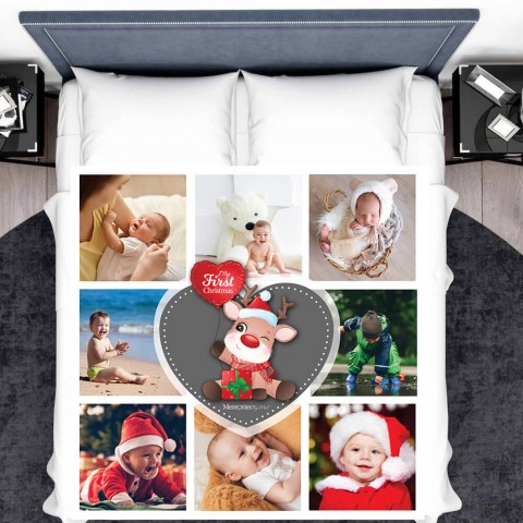 My First Xmas Photo Blanket