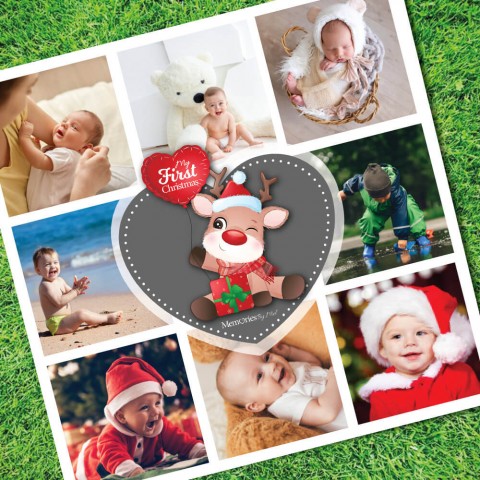 My First Xmas Photo Blanket