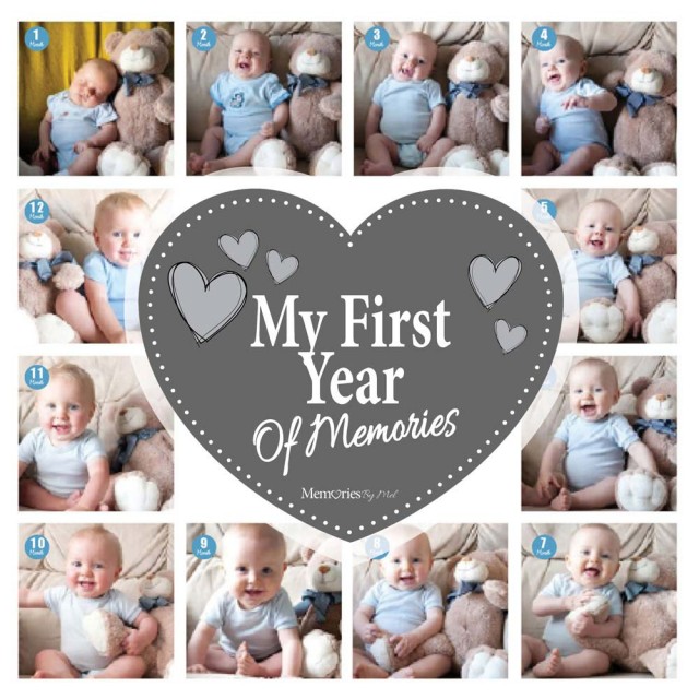 My First Year Photo Blanket 