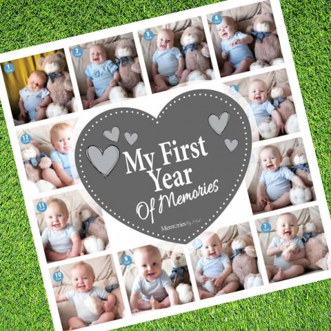 My First Year Photo Blanket 