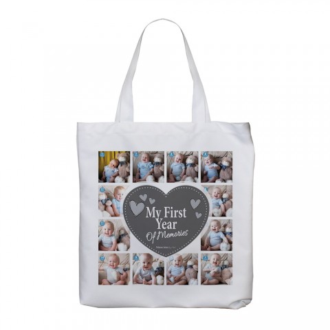 My First Year Photo Tote Bag