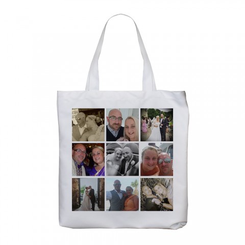 Photo Montage Photo Tote Bag (9 Photos)