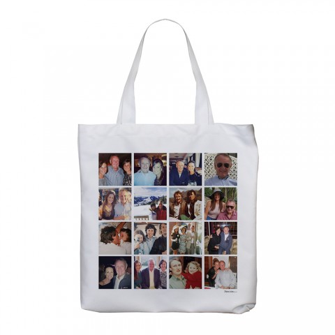 Photo Montage Photo Tote Bag (16 Photos)