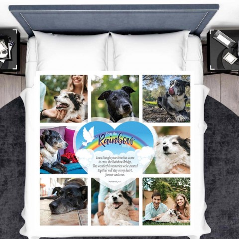 Rainbow Bridge Photo Blanket