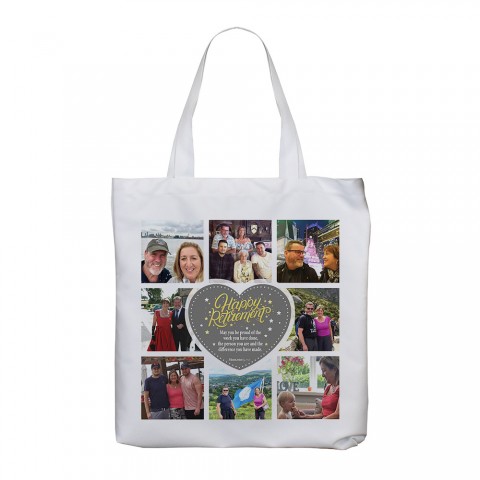 Happy Retirement Photo Tote Bag