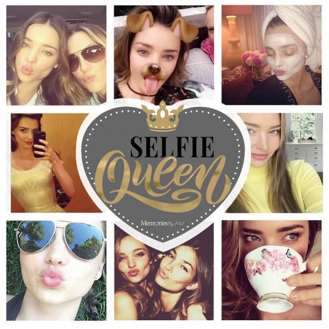 Selfie Queen Photo Blanket