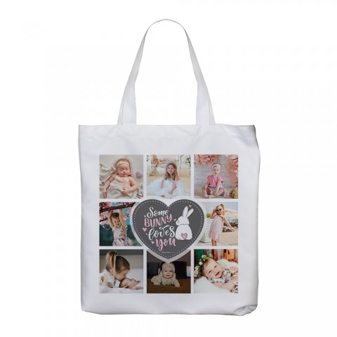 Some Bunny Loves You Photo Tote Bag